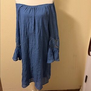 Women’s 2xl Indigo Rose Blue dress